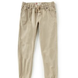 Boy`s Levi Jogger Khaki Pants
